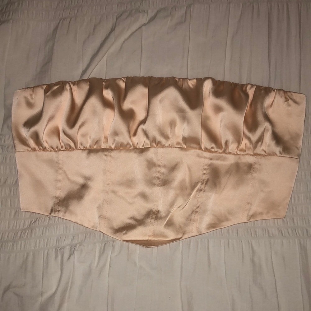 Forever 21! Medium! Champagne corset top!!